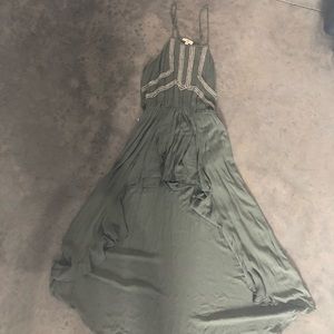 Hi-low romper